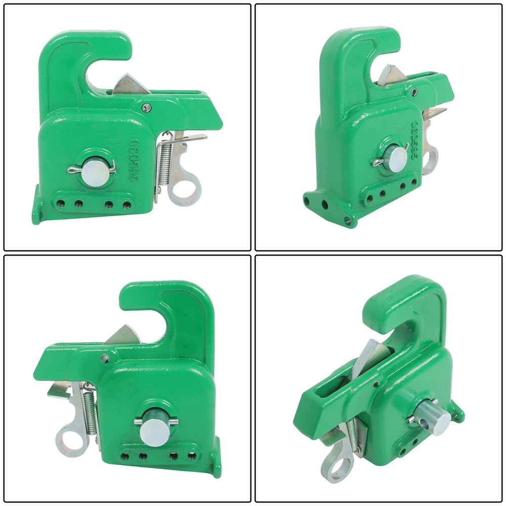 Green Easy Change Quick Hitch w/Stabilizer Bar for Category 1 Tractors/Implement