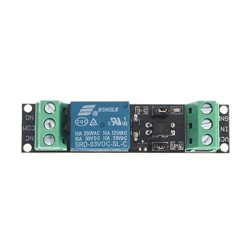 3V 1-Channel Multi-Mode Delay Timer Relay Module with Optocoupler for Home