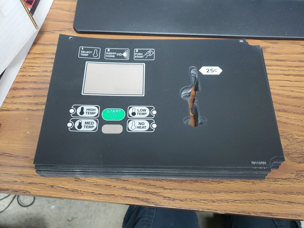 Speed Queen  75lb dryer overlay