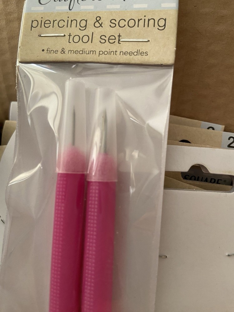 Greenbrier 2-Piece Piercing & Scoring Tool Set - Fine & Medium Point - 5.265 ...