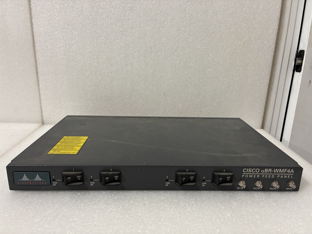 Cisco uBR-WMF4A Power Feed Panel