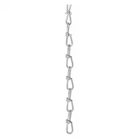 Peerless Chain 7010232 Chain, Twin Loop, Twist, 100 Ft., 115 Lb.