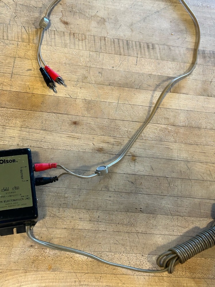 Vintage Olson Solid State Pre-Amplifier AM-268 JAPAN