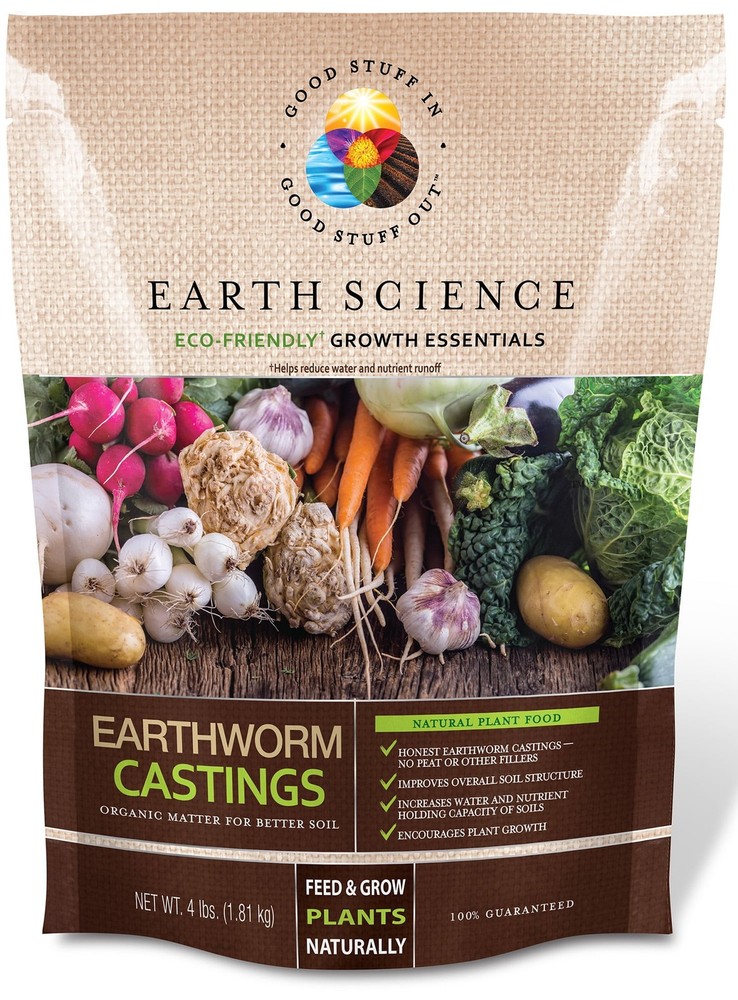 Growth Essentials Organic Earthworm Castings 4 lb