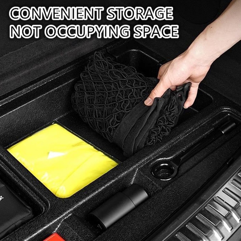 Cargo Net for SUV with Hooks Adjustable Highly Elastic Storage Organizer Net ...