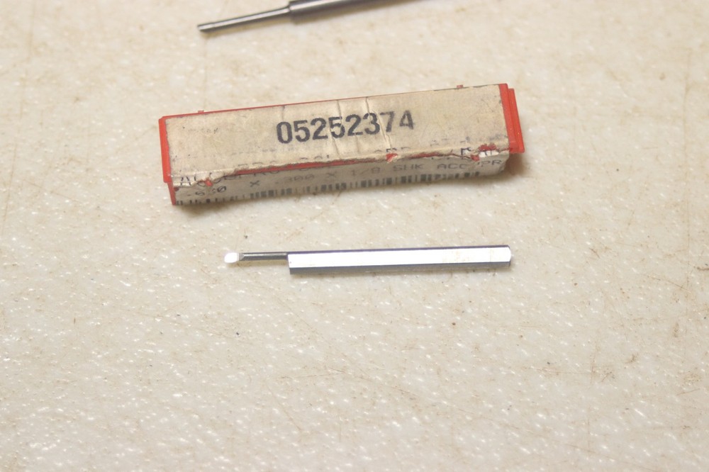 Robbjack Micro Boring Bar Holder & 6 Accupro Solid Carbide Boring Bars