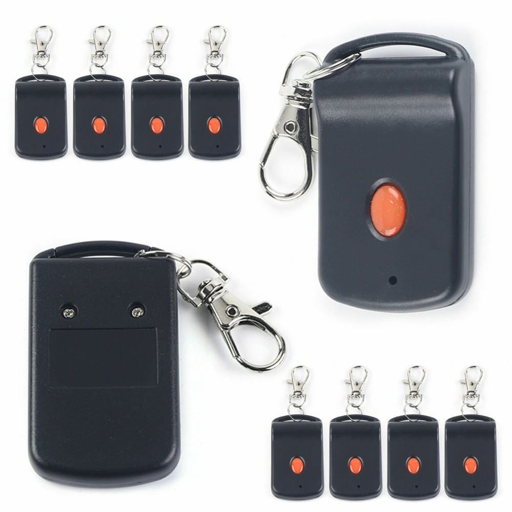 2PC Remote Control Garage Door Gate Opener Transmitter 10 Digit Pins Code 300MHz