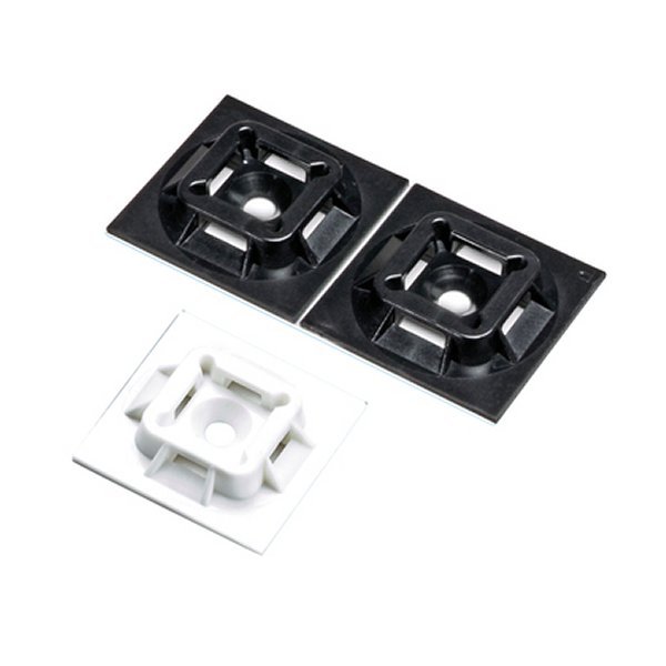 Panduit: ABMM-A-C, ABMM-A-M White Cable Tie Mount (100ea/bag)
