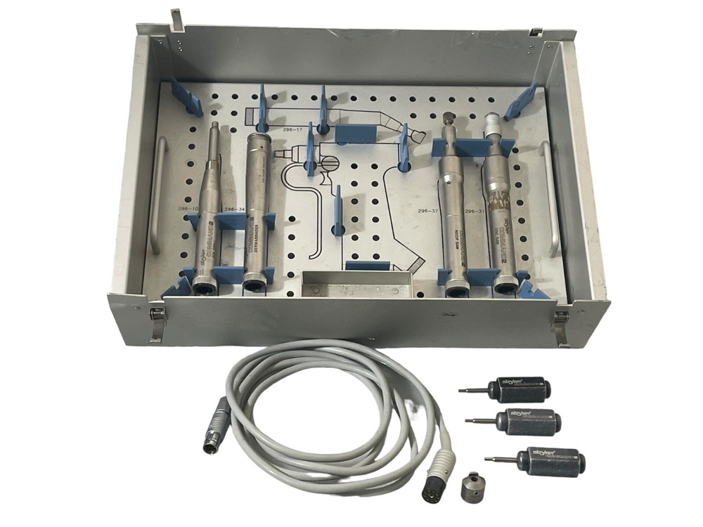 10 Piece Stryker Command 2 Electric Drill & Saw System w/ Cable & Case