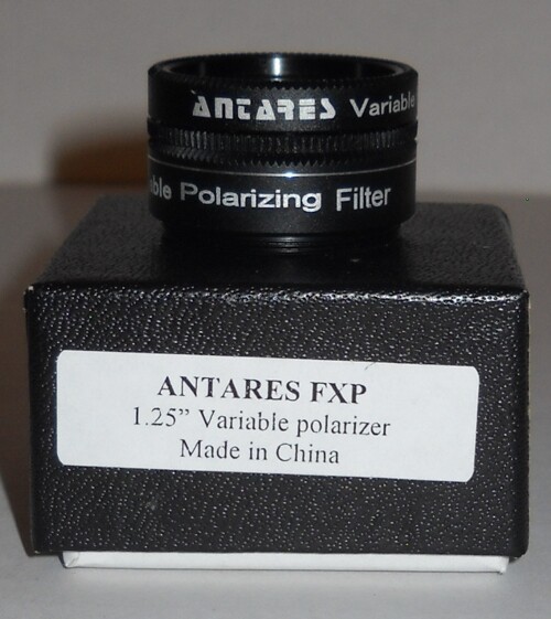 ANTARES VARIABLE POLARIZER FILTER.   NEW IN BOX.