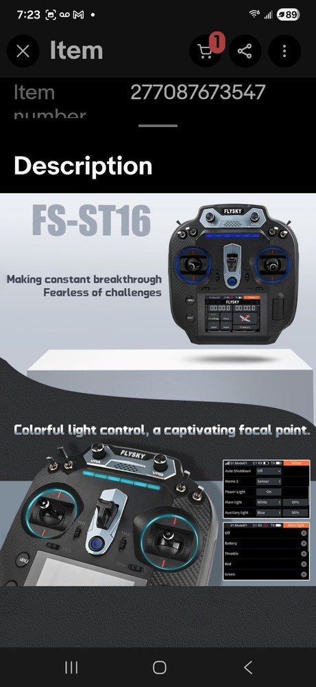 Flysky St16 With Edgetx