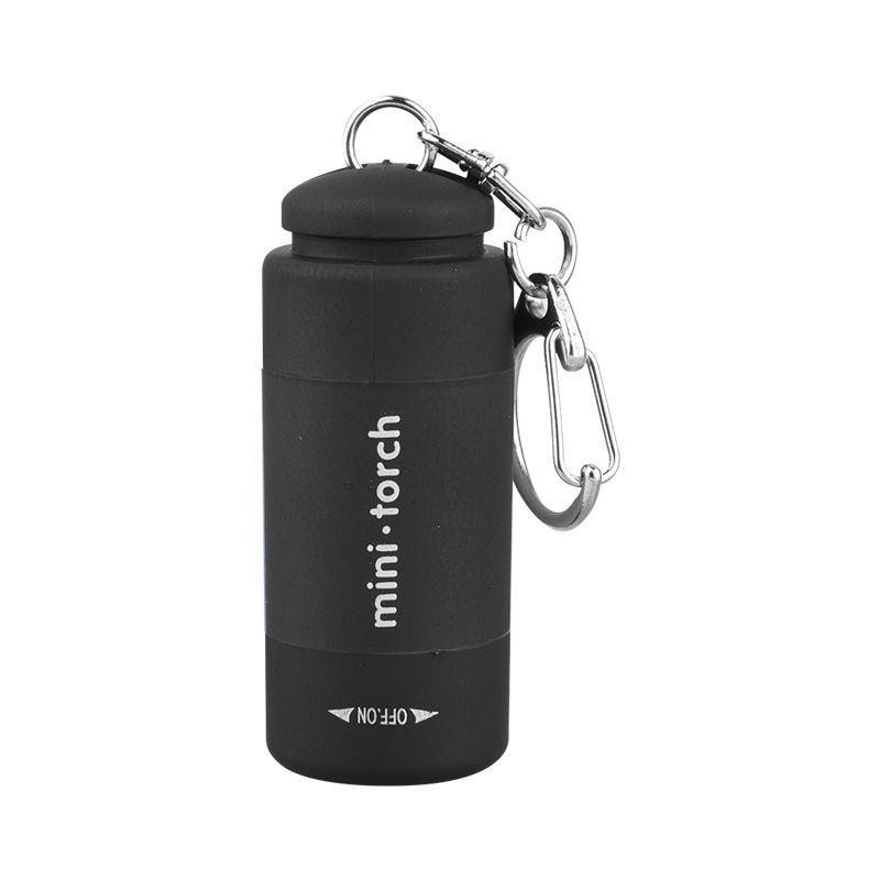 LED Micro Pocket Flashlight Portable USB Rechargeable Keychain Flashlight Waterp