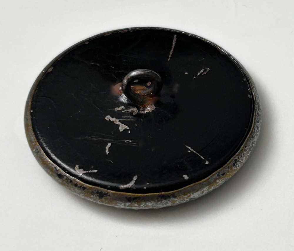 Fabulous Large Victorian Celluloid Button #414