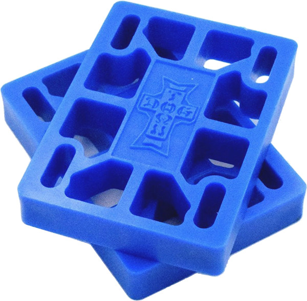 DOGTOWN 1/2" RISERS SET BLUE