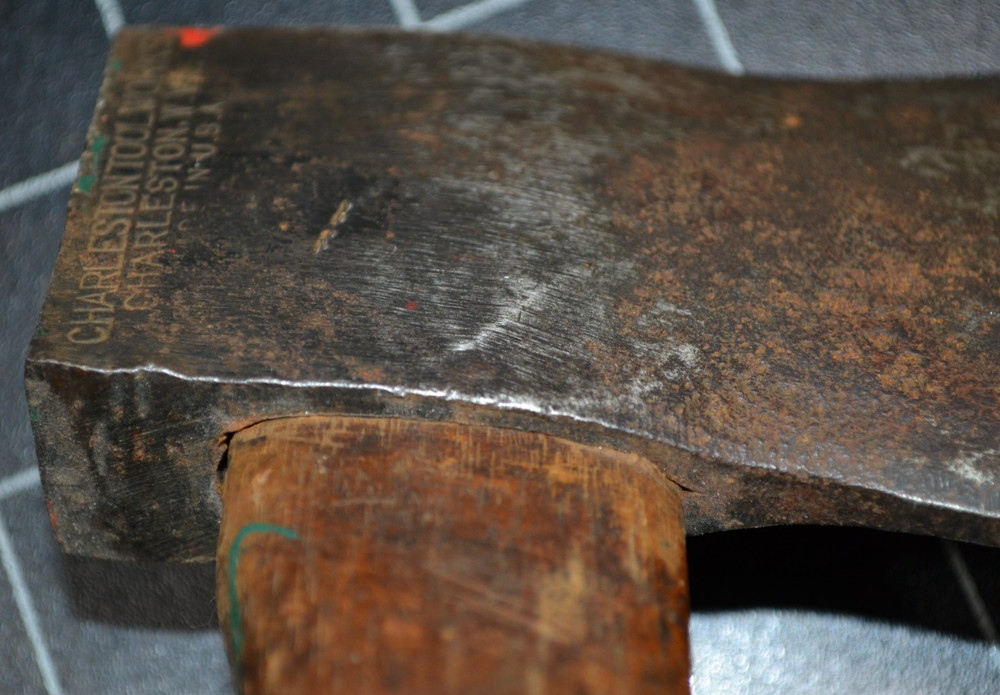 MARPLES - CHARLESTON TOOL WORKS, CHARLESTON, WV - CAMP HATCHET