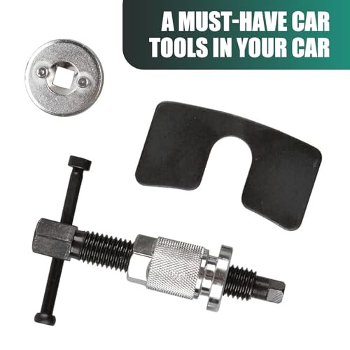Car Brake Piston Rewind Tool, Rust-proof Rear Brake Caliper Compression Tool,