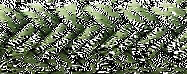 Seachoice Double - braid Dock Line Forest Green, 1/2" X 15'