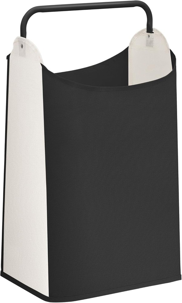 Large Laundry Hamper W/ Sturdy Metal Handle Collapsible Laundry Basket