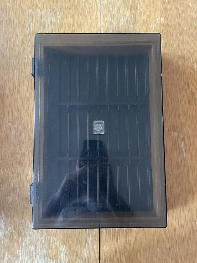 Vintage cassette storage box - hold 30