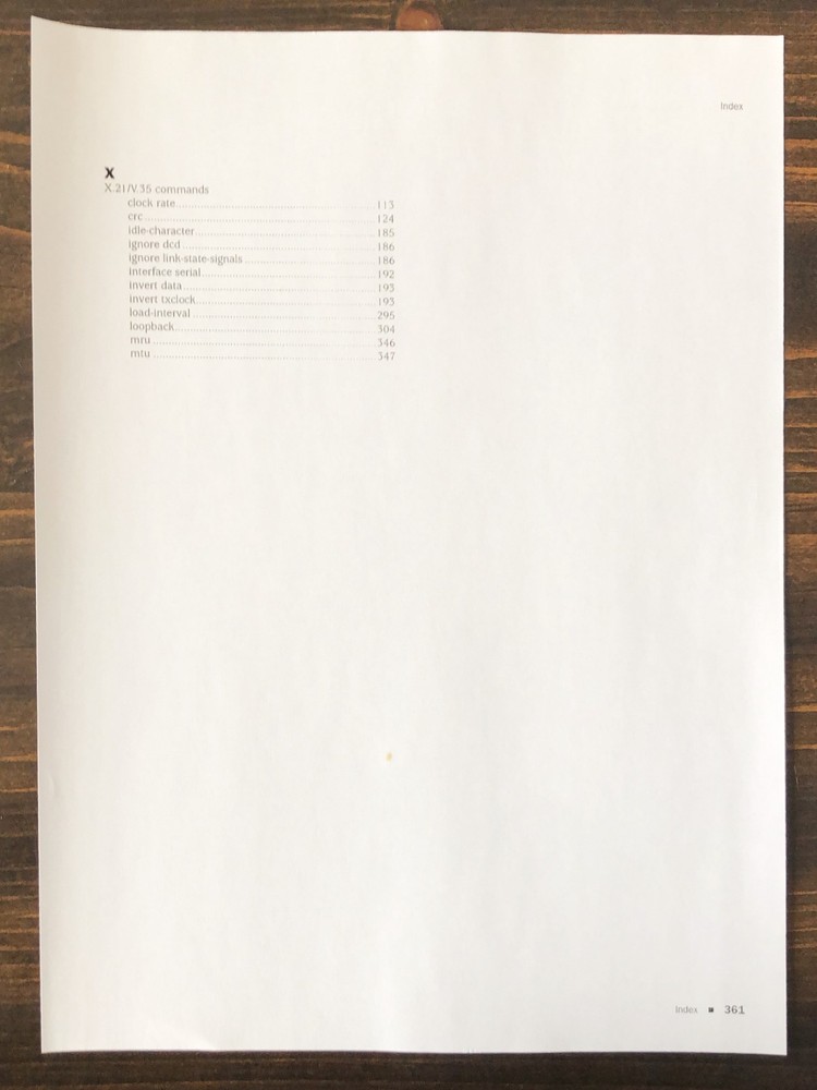 Juniper Networks - Command Reference Guide A to M (2004)