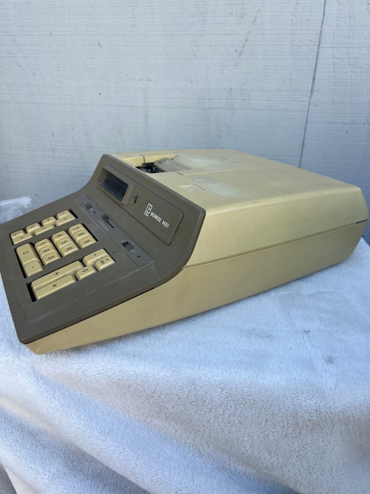 1970's Litton Monroe 1430 Desktop Calculator Adding Machine