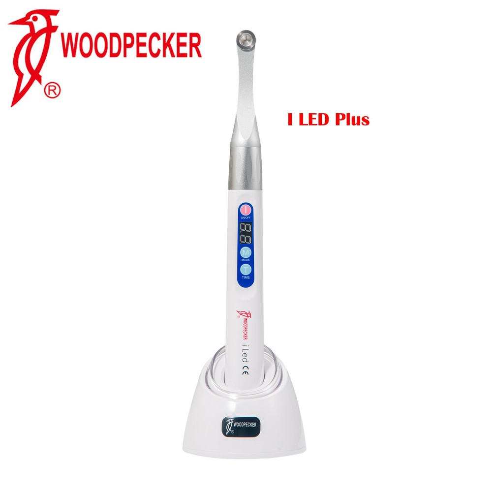Woodpecker Dental iLED Plus Wireless Curing Light Lamp 1 Sec Curing 2500mw White