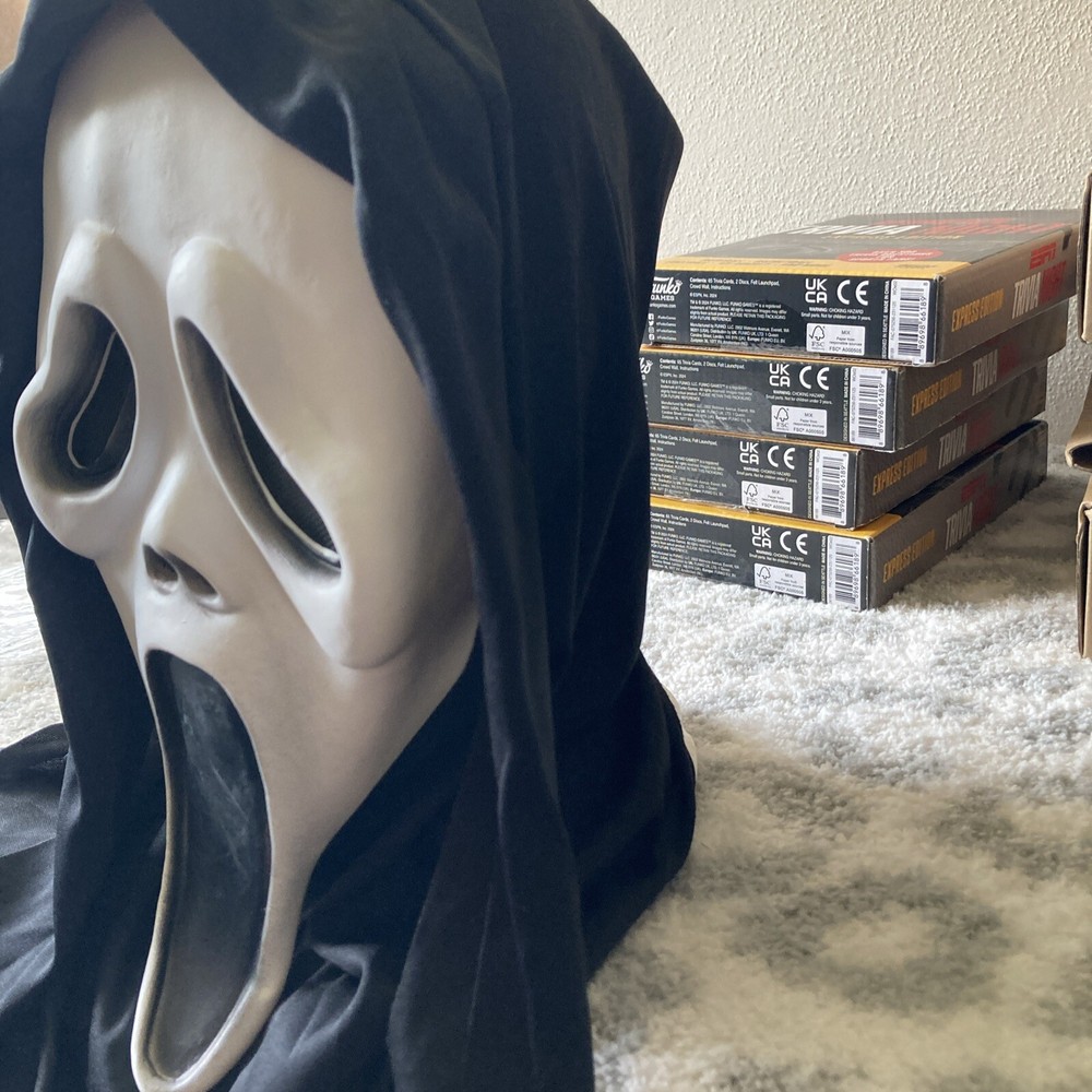 Scary Skull Scream Ghost Face Mask Halloween