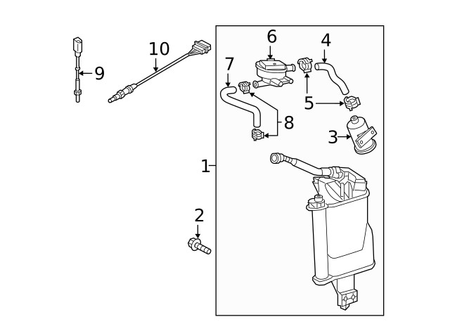 Genuine Audi Oxygen Sensor 07K-906-262-H