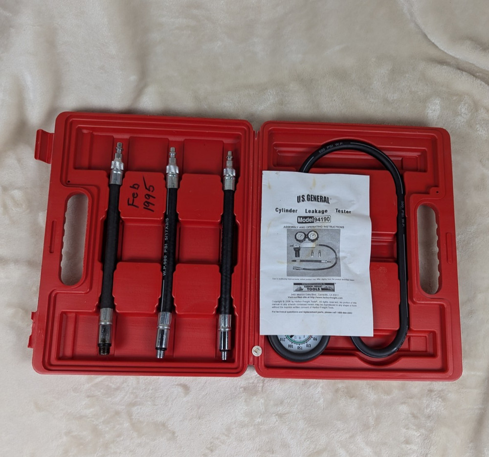 Cylinder Leakage Tester Model 94190 US General