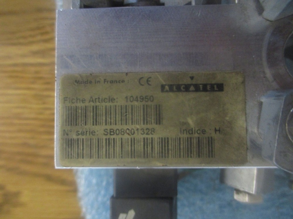 Alcatel Model: 104950 / A460343 Molecular Drag Pump Accessory