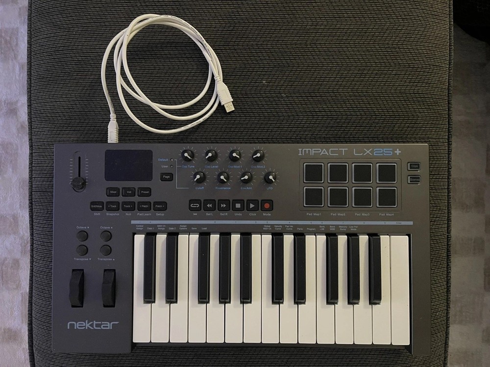 Nektar Impact LX25+ 25-Key MIDI Keyboard Controller