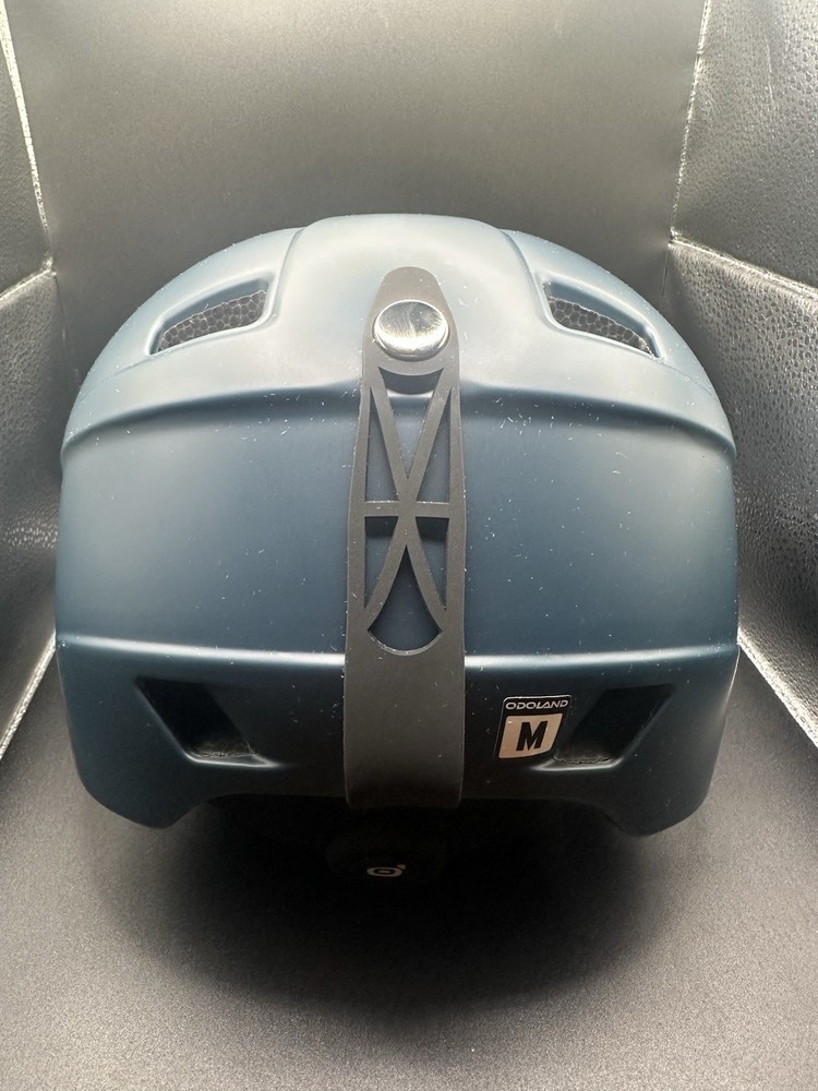 [Medium] Odoland Ski/Snowboard Helmet 2-in-1 Visor Goggles - Blue