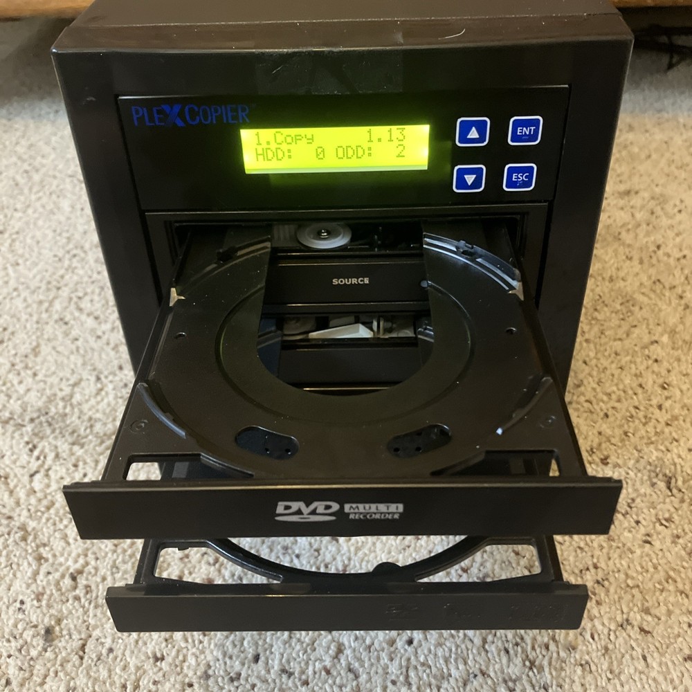 PlexCopier 24X 1 to 1 DVD Duplicator Copier Tower - Tested