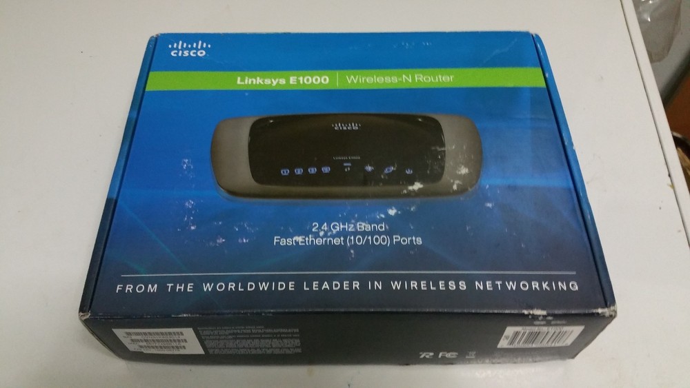 Linksys E1000 300 Mbps 4-Port 10/100 Wireless N Router
