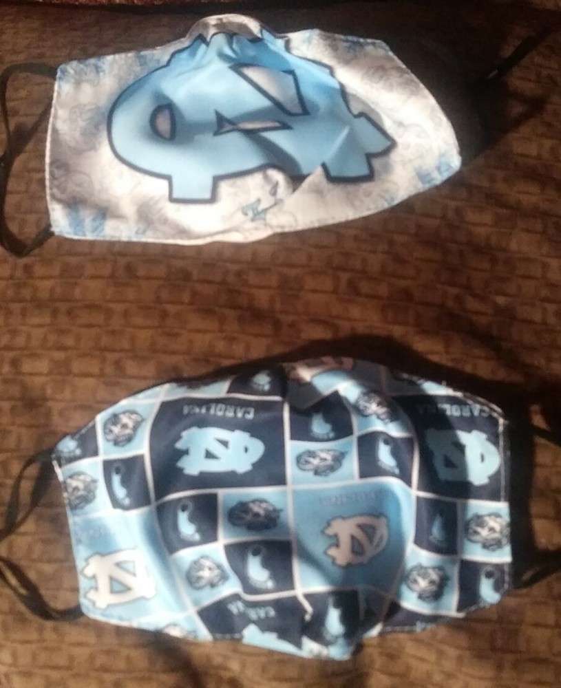 UNC face mask 2 pack