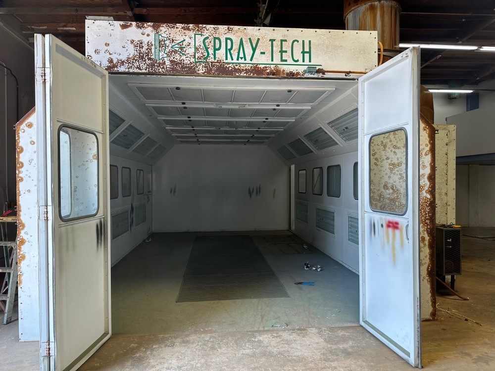 Used Down Draft paint spraybooth