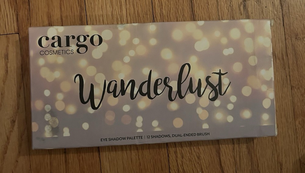 Cargo Cosmetics WANDERLUST 12-Pan Eye Shadow Palette Read
