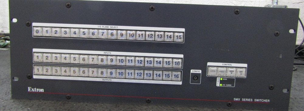 Extron SMX 400 8-slot switcher frame