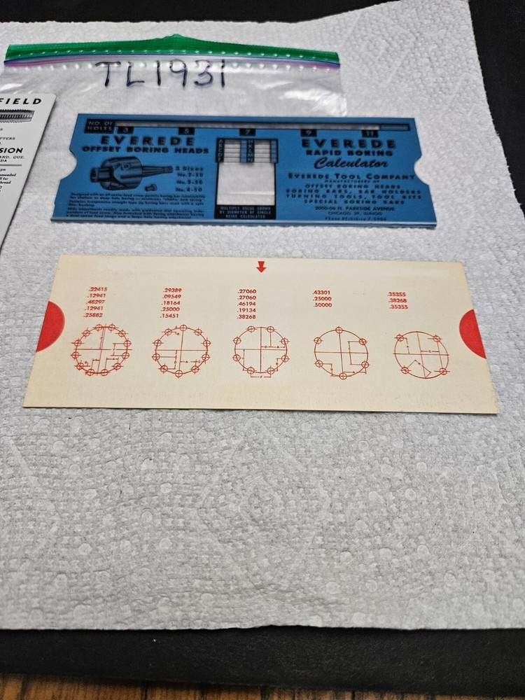 VTG EVEREDE OFFSET RAPID BOARING CALCULATOR (TL1931)