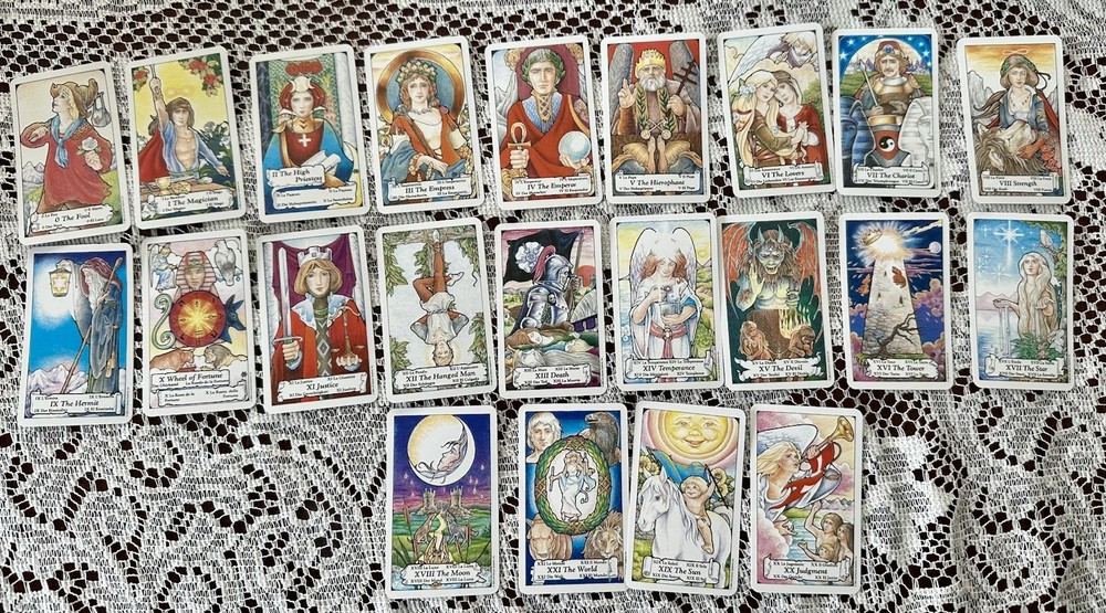 1985 Hanson Roberts Tarot Deck US Games 79 Card Complete