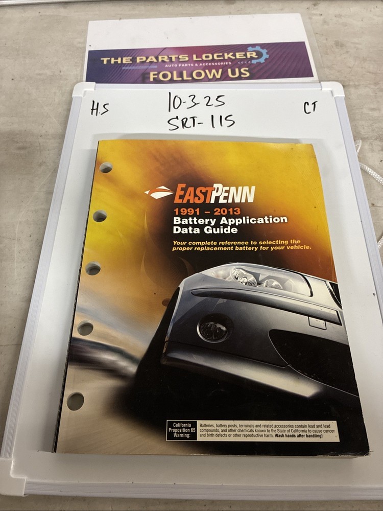 East Penn Battery Catalog  1991-2013 Volume Two