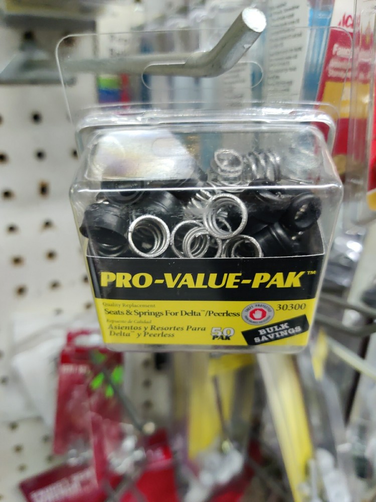 50 pack  Delta Faucet Seat & Springs Fits Delta - Peerless - Delex
