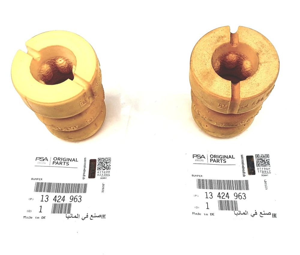 2x original Opel stop buffer suspension front both sides Astra K - 13424963