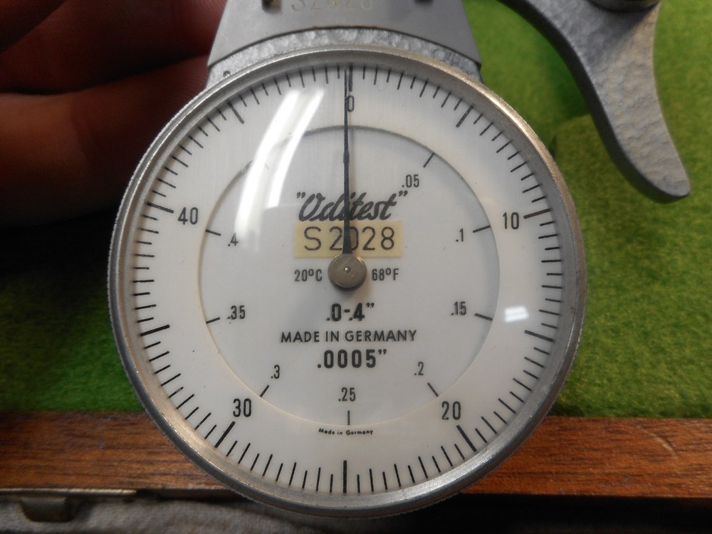 ODITEST CABLE/WIRE DIAL CALIPERS 0-.4" INCH / .0005