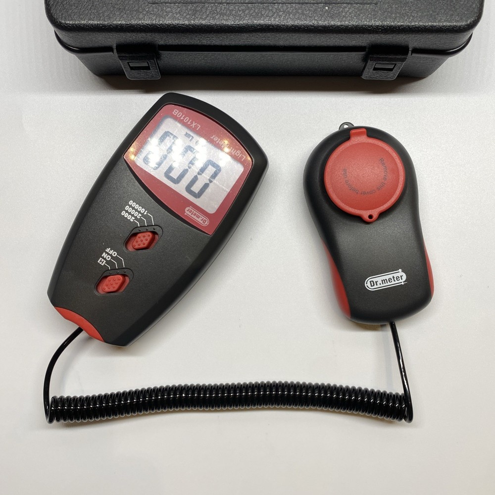 Dr. Meter Digital Lux Meter w/ Case