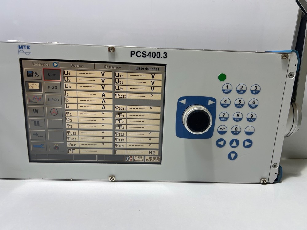 MTE PCS400.3 Control For Modular three-phase Portable Source Test System