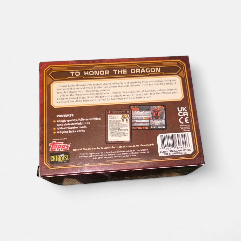 BattleTech: House Kurita Command Lance Force Pack from Catalyst Game Labs