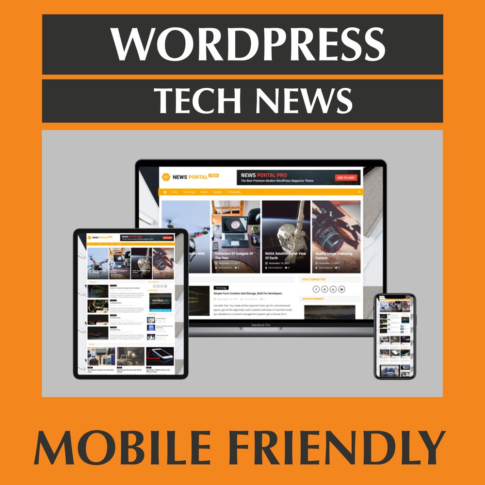 🥇 Turnkey Automated Tech News Website Script - Autopilot Adsense Income