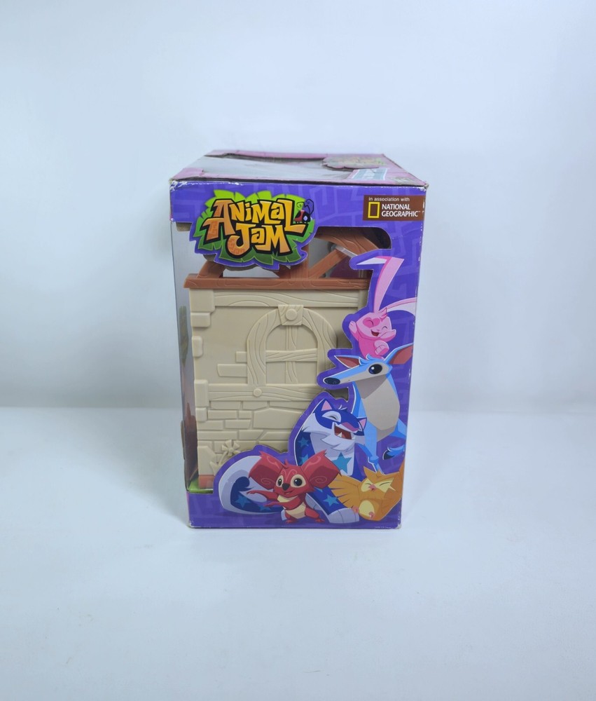 Animal Jam Small House Den Limited Edition Winged Deer Playset W/ Game Code