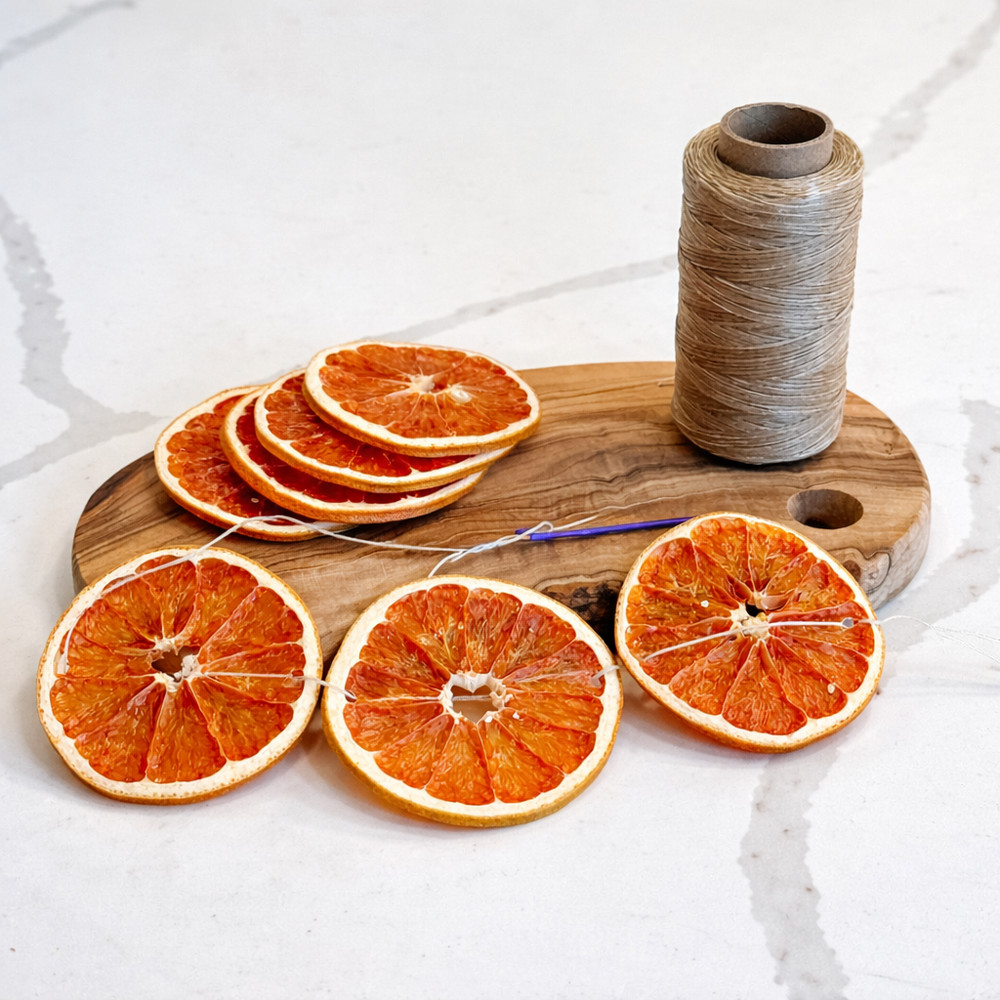 Dried Grapefruit Garland DIY Kit | Premium Dried Grapefruit Citrus Decor
